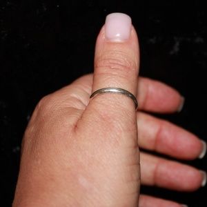 Sterling Silver Slender Band Ring